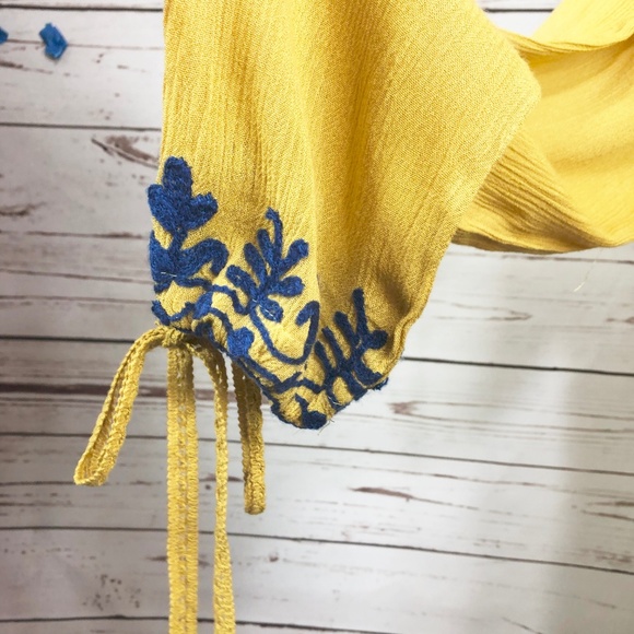 FLINT & MOSS Boho Beach Cover Up Top NWT Size M - Picture 4 of 8